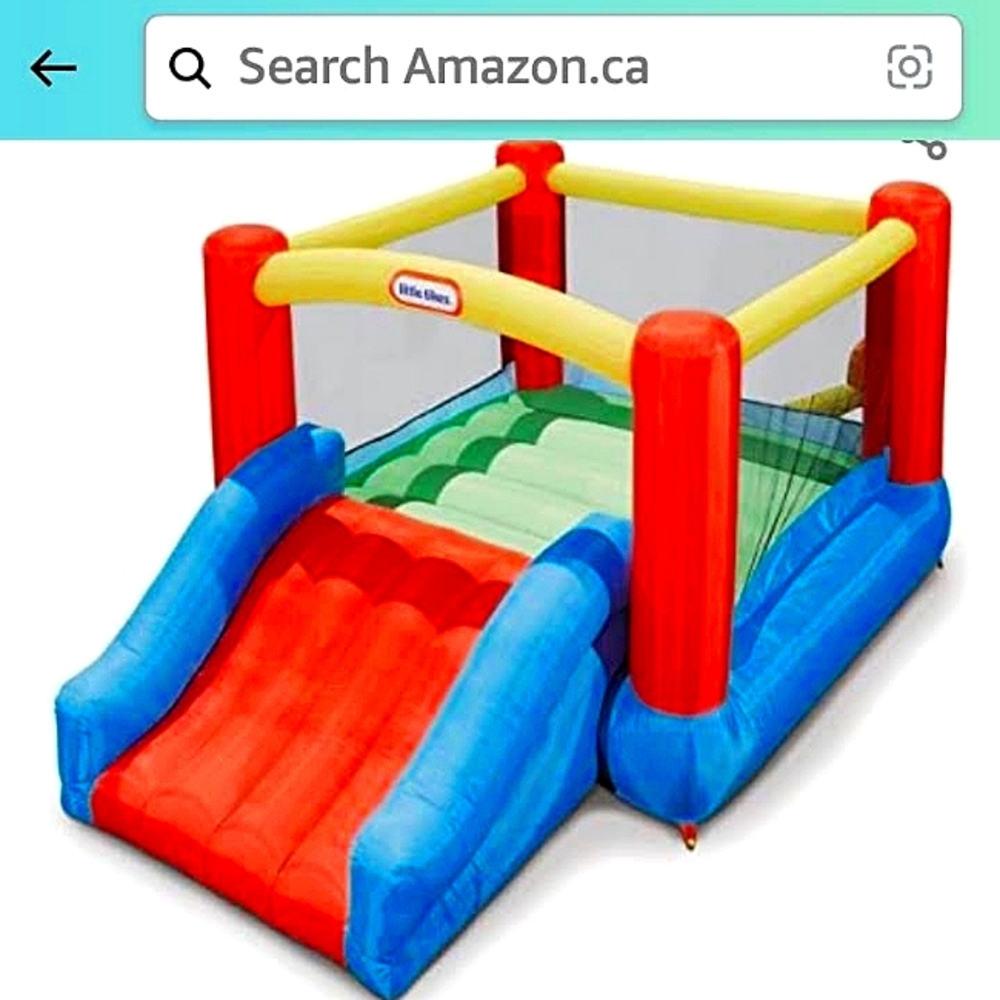 Little tikes bounce castle